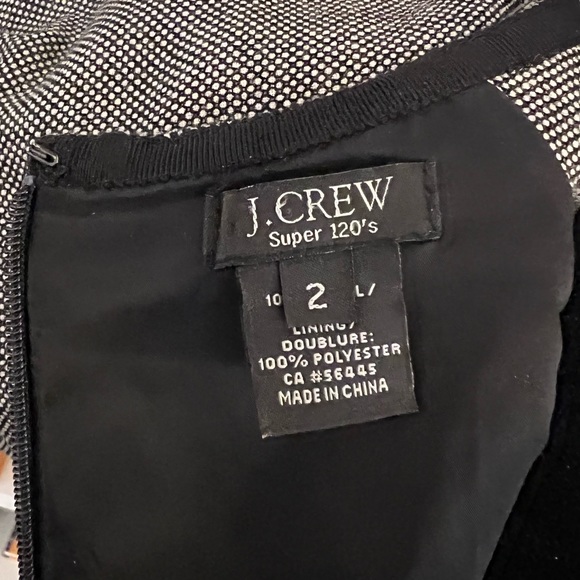 Jcrew dress with pockets and a slit in size 2 - Picture 2 of 8